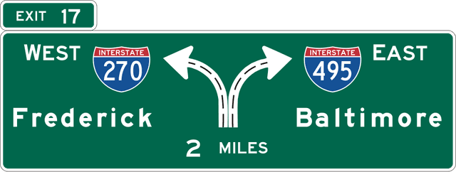 Destination Sign in Alberta