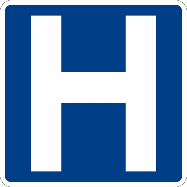 Hospital Sign in Alberta