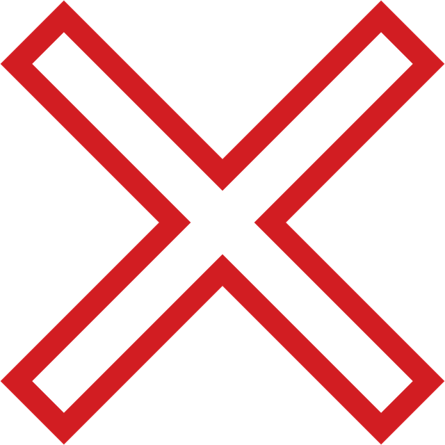 Railway Crossing Sign (Crossbuck) in Alberta