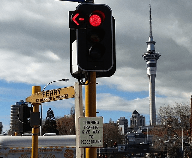 Red Arrow Signal in Alberta